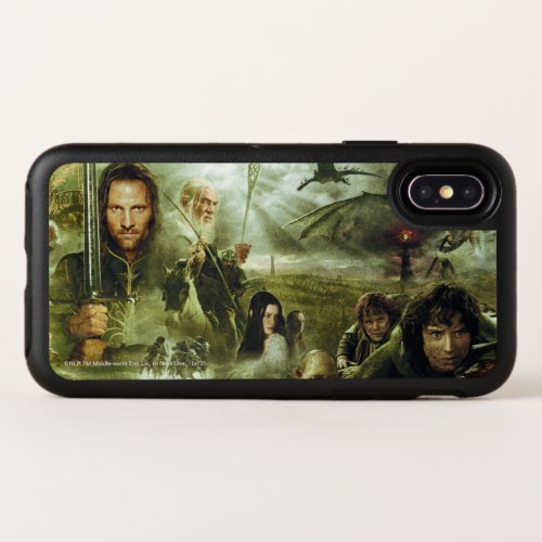 THE LORD OF THE RINGS Movie Poster Art OtterBox Symmetry iPhone X Case