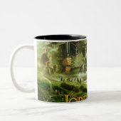 THE LORD OF THE RINGS Movie Poster Art Two-Tone Coffee Mug (Left)