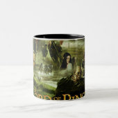 THE LORD OF THE RINGS Movie Poster Art Two-Tone Coffee Mug (Center)