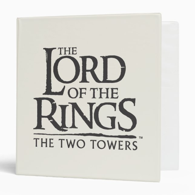 THE LORD OF THE RINGS Stacked Logo Binder (Front/Inside)
