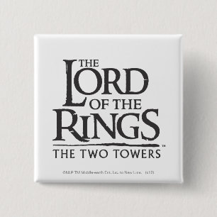 THE LORD OF THE RINGS Stacked Logo Button