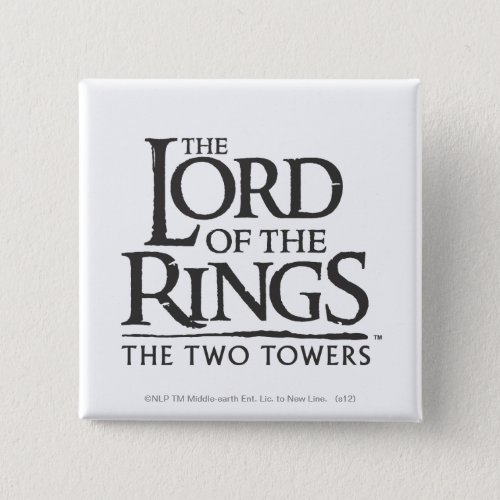 THE LORD OF THE RINGS Stacked Logo Button