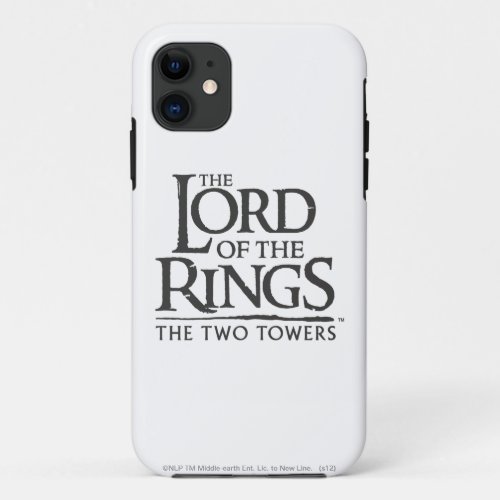 THE LORD OF THE RINGS Stacked Logo iPhone 11 Case