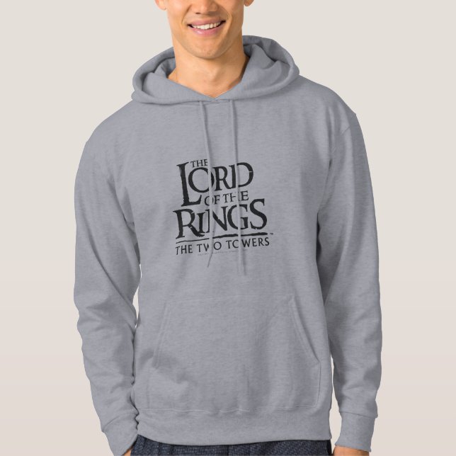 THE LORD OF THE RINGS Stacked Logo Hoodie (Front)