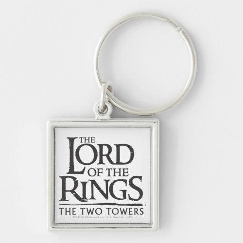 THE LORD OF THE RINGS Stacked Logo Keychain