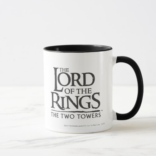 THE LORD OF THE RINGS Stacked Logo Mug
