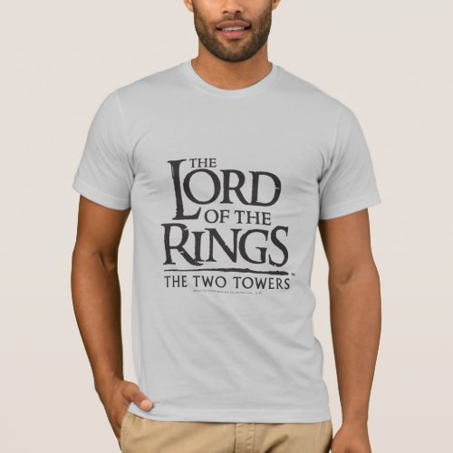 THE LORD OF THE RINGS Stacked Logo T_Shirt
