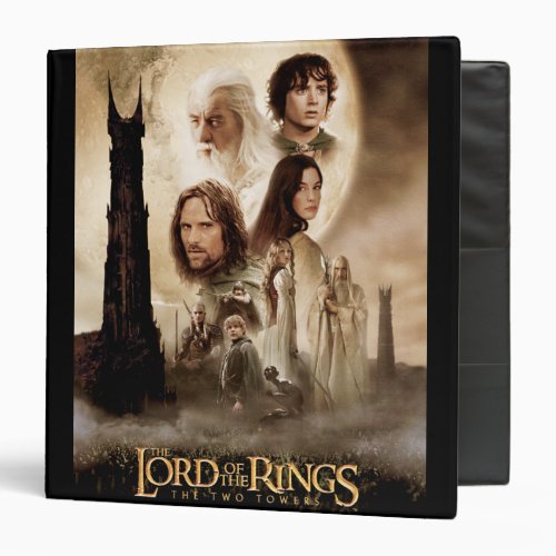 The Lord of the Rings The Two Towers Movie Poster Binder