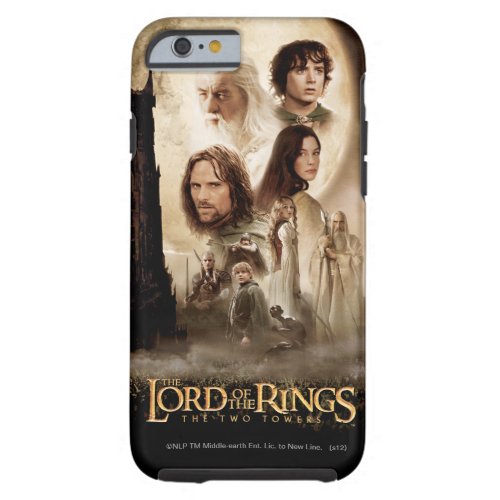 The Lord of the Rings The Two Towers Movie Poster Tough iPhone 6 Case