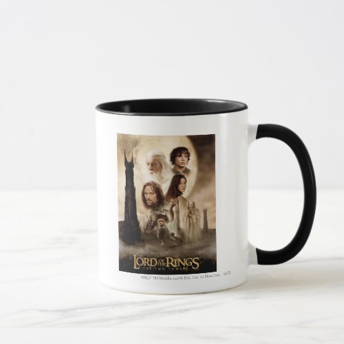 The Lord of the Rings The Two Towers Movie Poster Mug
