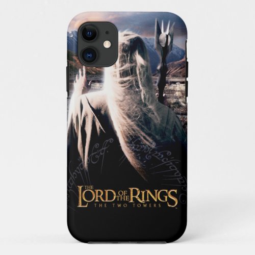 THE LORD OF THE RINGS TT Saruman Movie Poster iPhone 11 Case