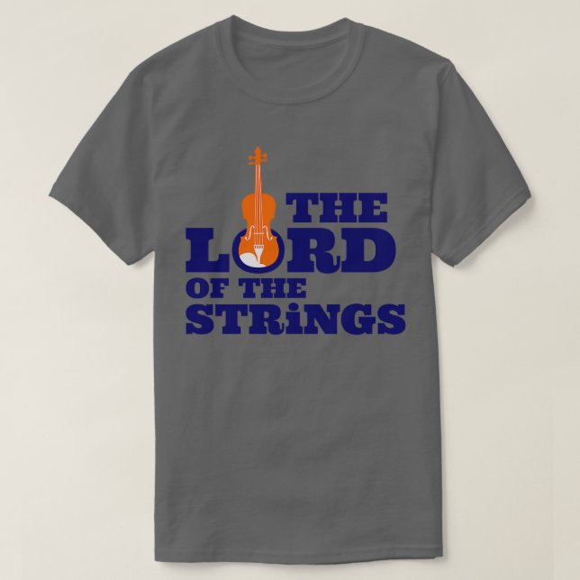 The Lord Of The Strings Triblend T-Shirt (Design Front)