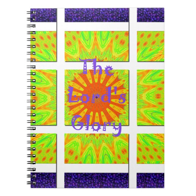 The Lord’s Glorious Geometry: Playful and Creative Notebook (Front)