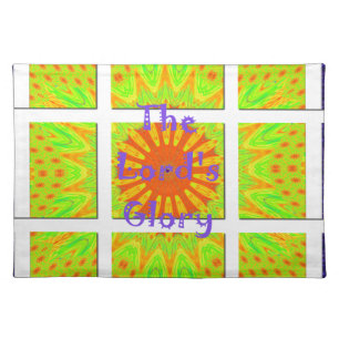 The Lord’s Glorious Geometry: Playful and Creative Placemat