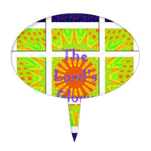 The Lord’s Glory inspired text Cake Topper