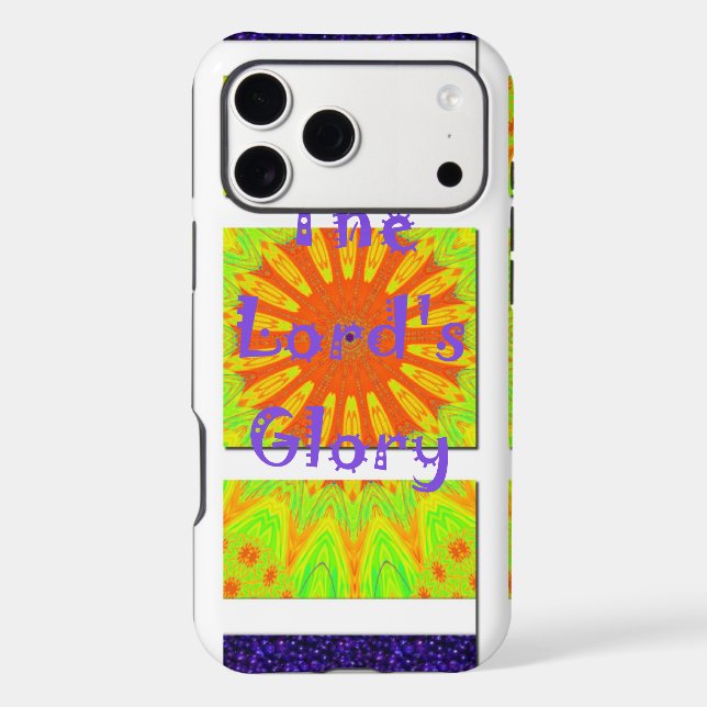 The Lord’s Glory inspired text Case-Mate iPhone Case (Back)