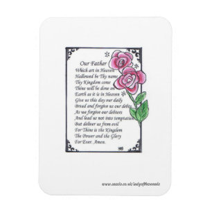 The Lord’s Prayer fridge magnet