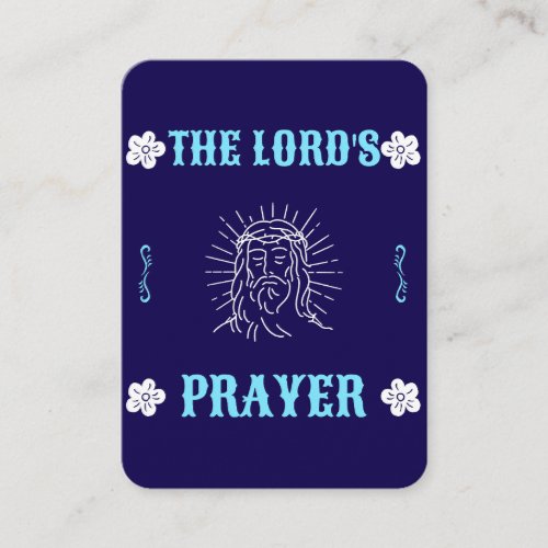 The Lord’s Prayer – Traditional Prayer Card