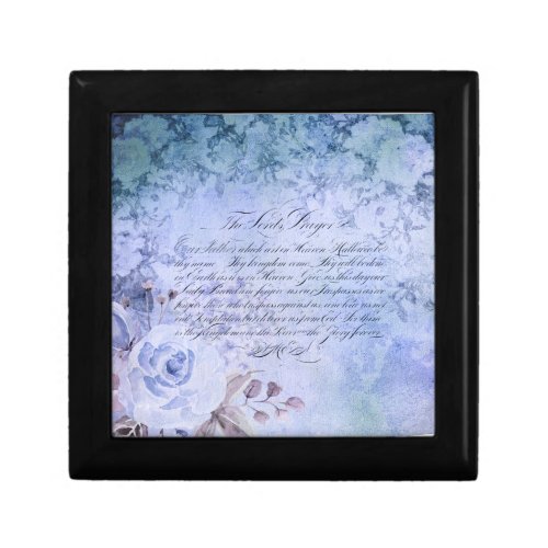 The Lords Prayer _ Vintage Blue Gift Box