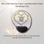 The Lord’s Serenity Prayer Lavender Heart Grace Gel Mouse Pad<br><div class="desc">Let every click be a moment of calm with The Lord’s Serenity Prayer Lavender Heart Grace Gel Mouse Pad. Featuring the beloved Serenity Prayer framed by a delicate lavender heart, it blends comfort and inspiration with its ergonomic wrist support. Pair it with the matching The Lord’s Serenity Prayer Lavender Heart...</div>