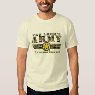 Army Of The Lord T-Shirts & Shirt Designs | Zazzle