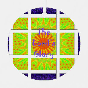 The Lord's Glory Pattern Graphic Text Design Ornament