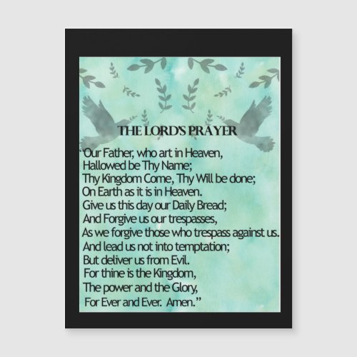 The Lords Prayer 