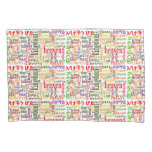 The Lord&#39;s Prayer የአባታችን ሆይ ጸሎት Amharic Pillowcase