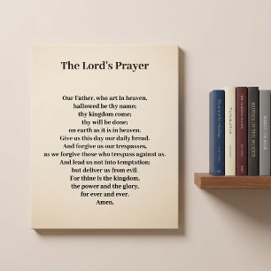 The Lord's Prayer Acrylic Print