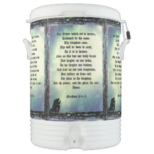 The Lord's Prayer Beverage Cooler