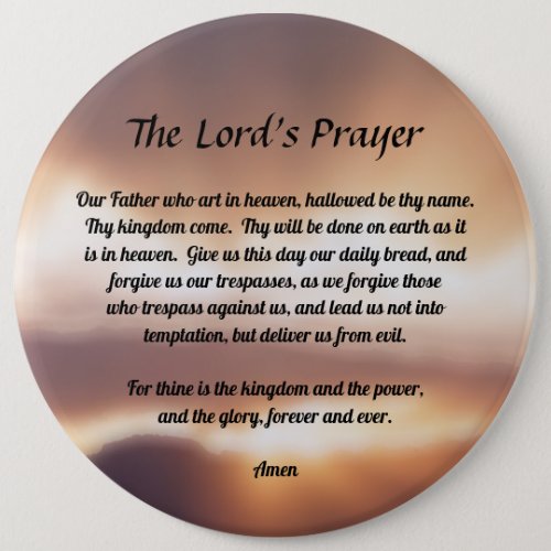 The Lords Prayer Button