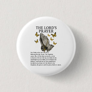 The Lord's Prayer Button