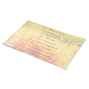 The Lord's Prayer Cloth Placemat