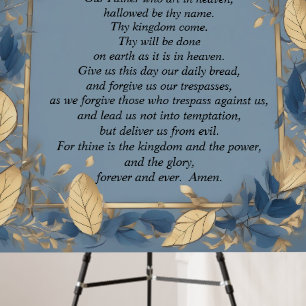 The Lord's Prayer Foam Board