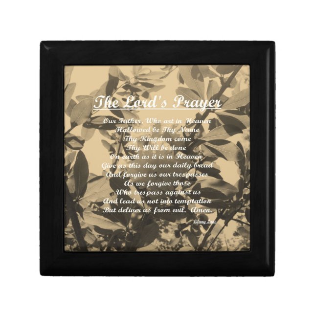 The Lords Prayer Gift Box (Front)