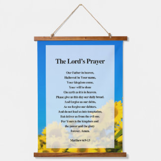 The Lord's Prayer Hanging Tapestry