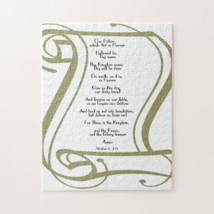 The Lords Prayer Jigsaw Puzzle