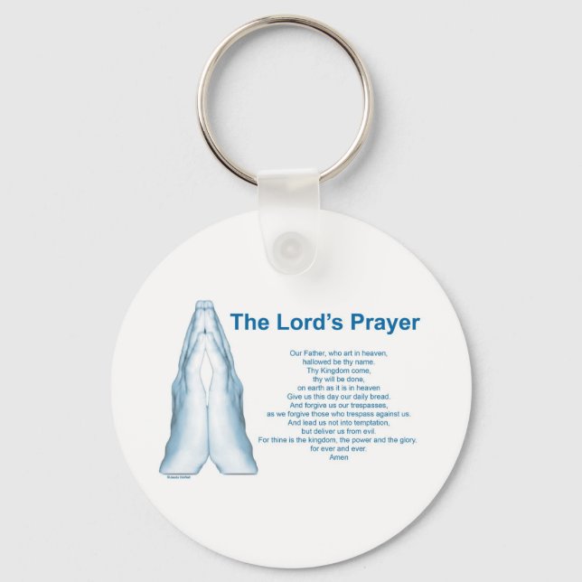 The Lords Prayer Keychain (Front)