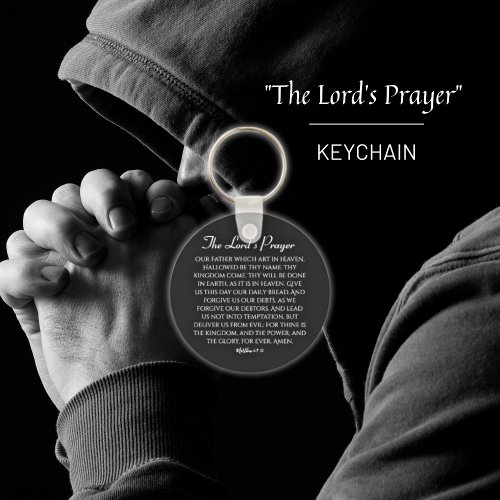 The Lords Prayer  Keychain