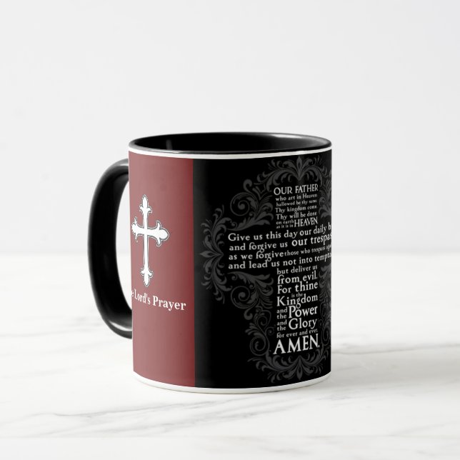 The Lord's Prayer  Mug (Front Left)