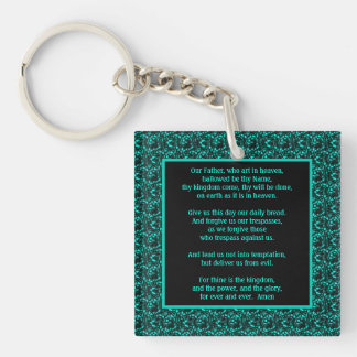 The Lord's Prayer Our Father Inspirational Keychain