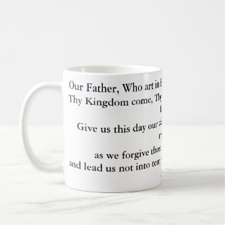The Lords' Prayer/Our Father mug