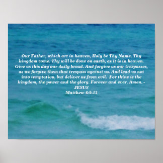 THE LORD'S PRAYER POSTER