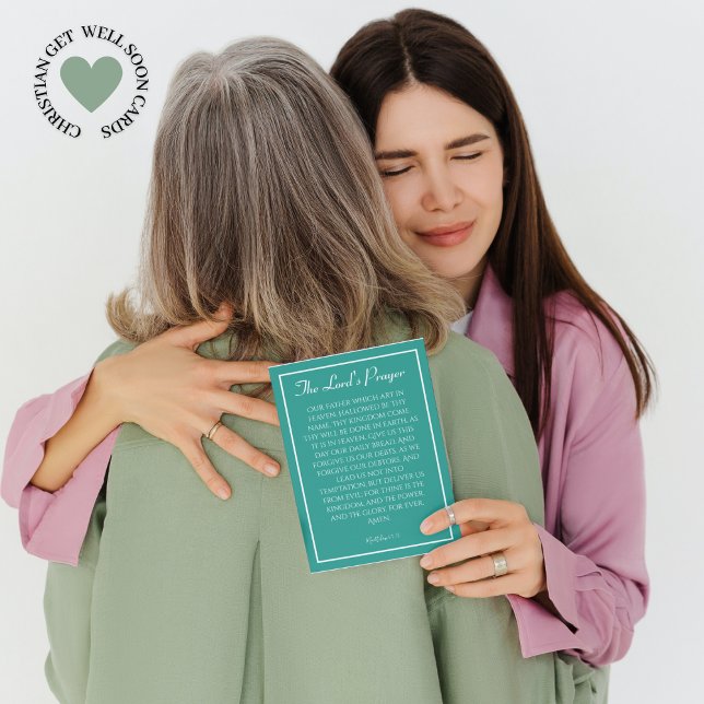 The Lord's Prayer Sympathy Card (Creator Uploaded)