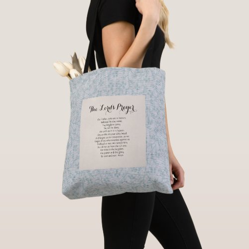 The Lords Prayer  Tote Bag