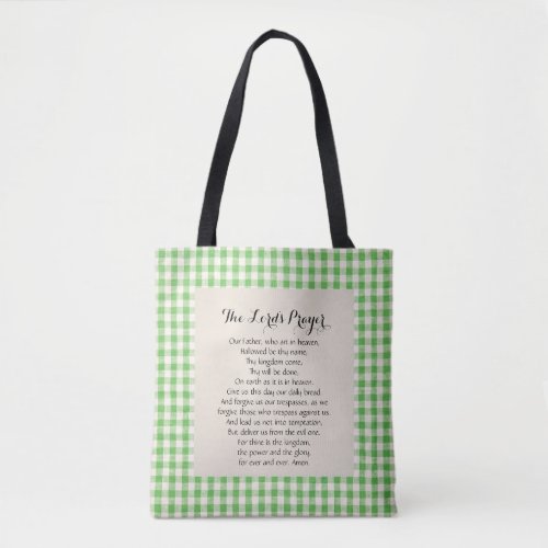 The Lords Prayer  Tote Bag