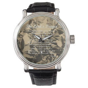 The Lords Prayer Vintage Watch