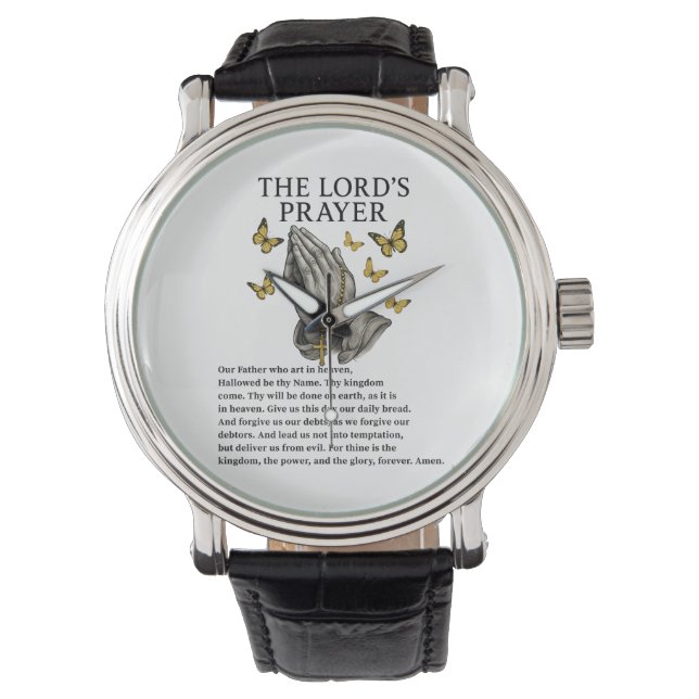 The Lord's Prayer Watch (Front)