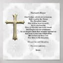 The Lord's Prayer : Wall poster