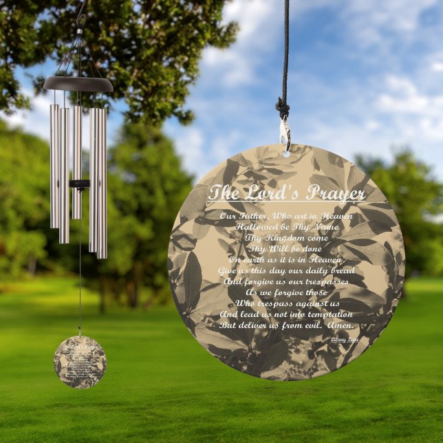 The Lords Prayer  Wind Chime (Outdoor)